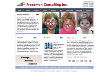 Tablet Screenshot of freedmanlpm.com